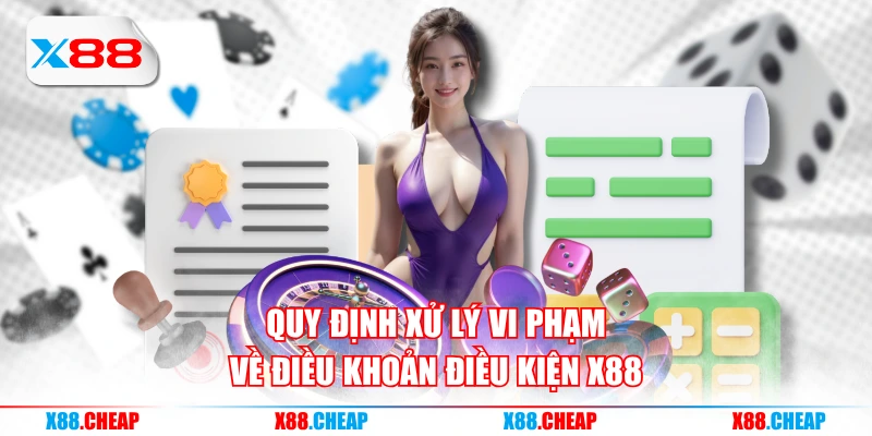 Quy định xử lý vi phạm về điều khoản điều kiện X88